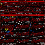 Custom 3D Pattern Design Math Authentic Baseball Jersey