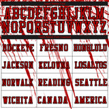 Custom White Red=Black Round Neck Sublimation Basketball Suit Jersey