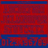 Custom Red Royal Color Splash Round Neck Sublimation Basketball Suit Jersey