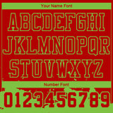 Custom Red Neon Green Color Splash Round Neck Sublimation Basketball Suit Jersey