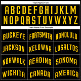 Custom Black Gold Authentic Baseball Jersey