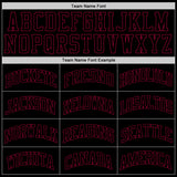 Custom Black Black-Maroon Authentic Throwback Basketball Jersey