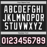 Custom Black White-Maroon Authentic Throwback Basketball Jersey