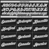 Custom Black White-Gray Authentic Throwback Basketball Jersey