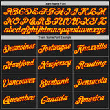 Custom Black Gold-Red Authentic Throwback Basketball Jersey