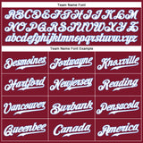 Custom Crimson White-Light Blue Authentic Sleeveless Baseball Jersey