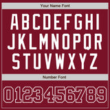 Custom Crimson Crimson-White Authentic Baseball Jersey