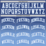 Custom Royal White-Light Blue Authentic Fade Fashion Basketball Jersey