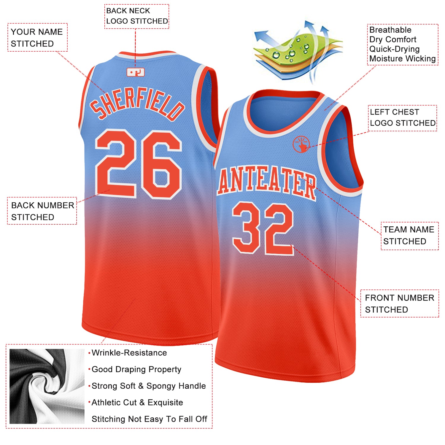 WILD WEST 01 FREE CUSTOMIZE OF NAME AND NUMBER ONLY full sublimation high  quality fabrics basketball jersey/ trending jersey