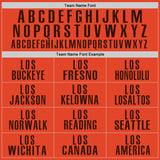 Custom Orange Brown Performance Golf Polo Shirt