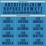 Custom Panther Blue Navy Performance Golf Polo Shirt