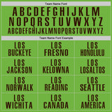 Custom Neon Green Brown Performance Golf Polo Shirt