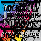Custom Figure Black-Gray 3D Pattern Design Bomber Full-Snap Varsity Letterman Jacket