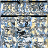 Custom Camo White-Black Boho Style 3D Pattern Design Bomber Full-Snap Varsity Letterman Salute To Service Jacket