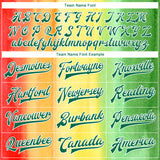 Custom Gold Kelly Green-Red Black History Month 3D Pattern Design Bomber Full-Snap Varsity Letterman Jacket