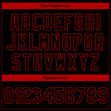 Custom Black Red Bangkok Rooster 3D Pattern Design Bomber Full-Snap Varsity Letterman Jacket