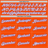 Custom Orange White-Purple Authentic Throwback Basketball Jersey