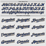Custom White Royal Pinstripe Royal-Old Gold Authentic Raglan Sleeves Baseball Jersey