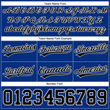 Custom Royal Black-White Authentic Throwback Basketball Shorts
