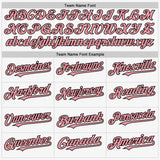 Custom White Medium Pink-Black Authentic Sleeveless Baseball Jersey