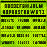 Custom Neon Green Black Sublimation Soccer Uniform Jersey