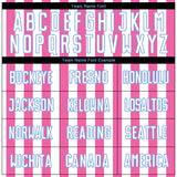 Custom Pink White-Light Blue Sublimation Soccer Uniform Jersey