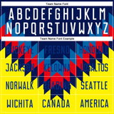 Custom Figure White-Gold Sublimation Soccer Uniform Jersey