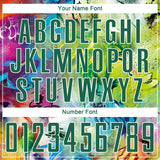 Custom Graffiti Pattern Kelly Green-White Sublimation Soccer Uniform Jersey