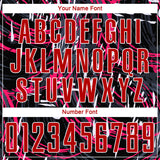 Custom Black Red-White Sublimation Soccer Uniform Jersey