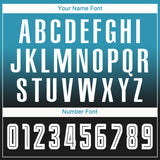 Custom Panther Blue White-Black Sublimation Long Sleeve Fade Fashion Soccer Uniform Jersey