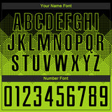 Custom Neon Green Black Sublimation Soccer Uniform Jersey