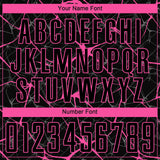 Custom Black Pink Sublimation Soccer Uniform Jersey