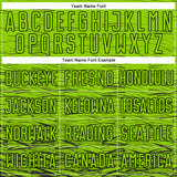 Custom Neon Green Black Sublimation Soccer Uniform Jersey