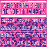 Custom Pink Purple-White Animal Print Sublimation Soccer Uniform Jersey