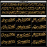 Custom Black Steel Gray Splash Ink Old Gold Authentic Baseball Jersey