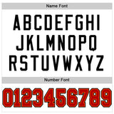 Custom White Red-Black Mesh Authentic Football Jersey