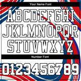 Custom White White-Red Round Neck Sublimation Basketball Suit Jersey