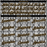 Custom Black Black-Old Gold 3D Pattern Design Snakeskin Performance T-Shirt