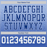 Custom Stitched Light Blue White-Royal Fade Fashion Sports Pullover Sweatshirt Hoodie