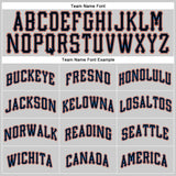 Custom Gray Black-Powder Blue Authentic Baseball Jersey