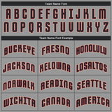 Custom Gray Black-City Cream Performance T-Shirt