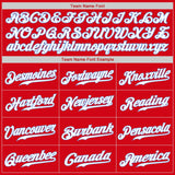 Custom Red White-Light Blue Authentic Throwback Rib-Knit Baseball Jersey Shirt