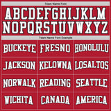 Custom Stitched Red White-Gray Sports Pullover Sweatshirt Hoodie