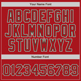 Custom Red Red-Kelly Green Authentic Baseball Jersey