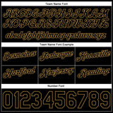 Custom White Black-Old Gold Authentic Throwback Split Fashion Basketball Shorts