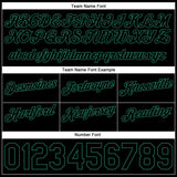 Custom White Black-Kelly Green Authentic Throwback Split Fashion Basketball Shorts