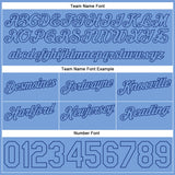 Custom White Light Blue-Royal Authentic Throwback Split Fashion Basketball Shorts