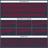 Custom White Navy-Red Authentic Throwback Split Fashion Basketball Shorts