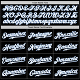 Custom Black White-Purple Authentic Split Fashion Baseball Jersey
