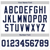 Custom White Navy Authentic Baseball Jersey